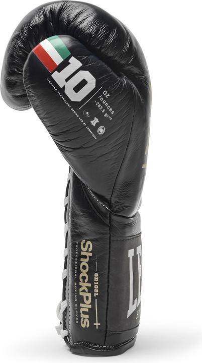 Produktbild Leone Boxhandschuhe Shock Plus GN102L Schwarz (10 OZ, One Size)