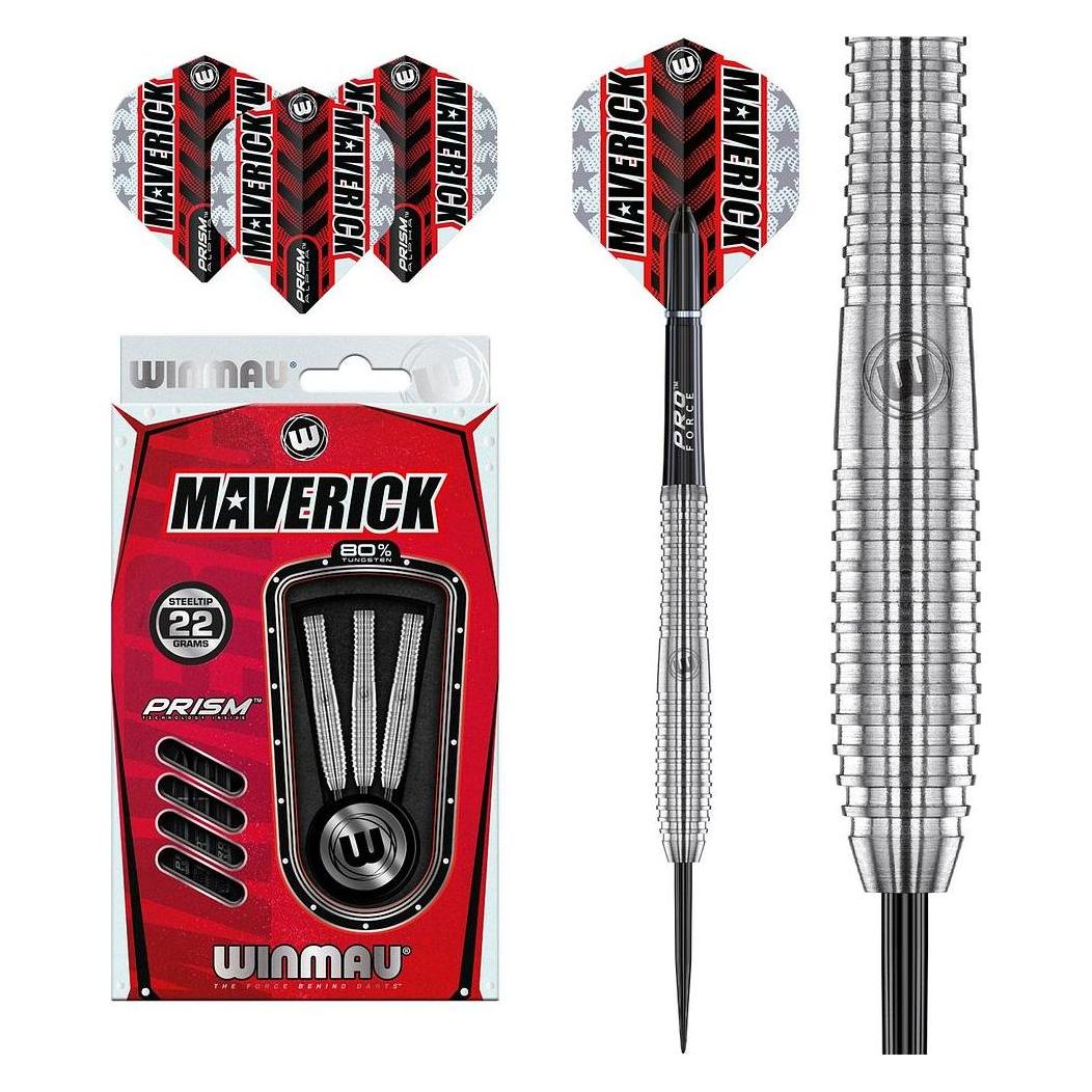 Winmau Maverick 80% 1489-22g Steenpijltje (22 g)