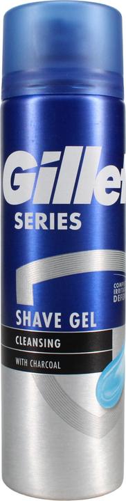 Immagine prodotto Gillette Gel da barba della serie 200ml con carbone di legna (200 ml, Gel da barba)