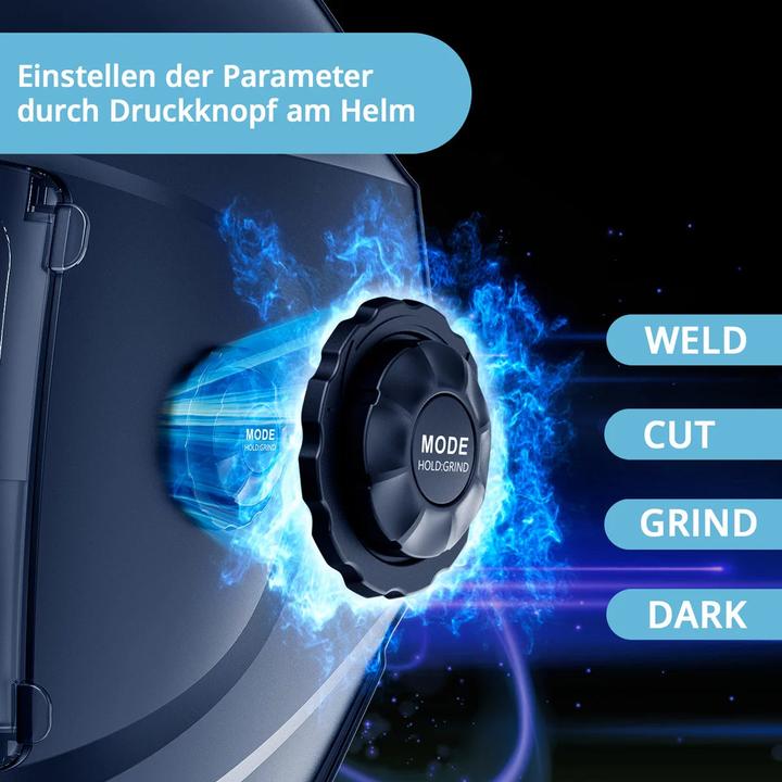 Actual product image Stahlwerk 3-in-1 Automatik-Schweisshelm BOOSTER AIR mit Frischluftzufuhr PAPR-System True-Colour Jobspeicher