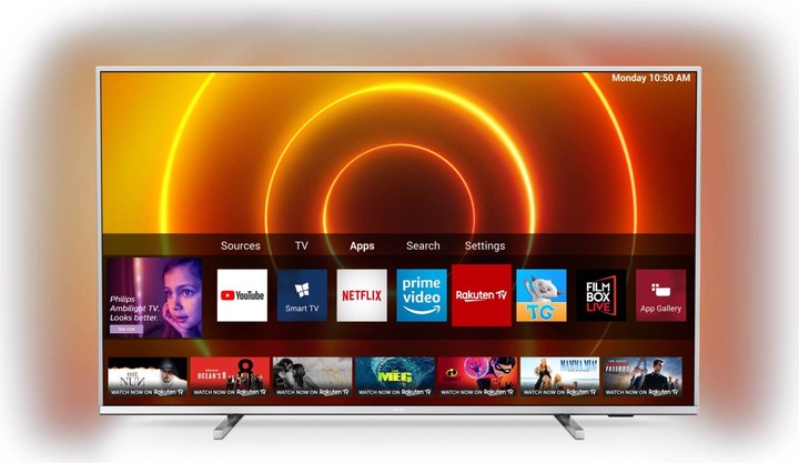 Actual product image Philips 65PUS7855 Ambilight (65", LCD, 4K, 2020)