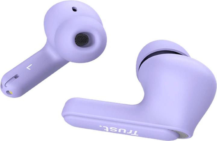Produktbild Trust Yavi Bt Enc Earbuds Purple (ANC, 23 h, Kabellos)