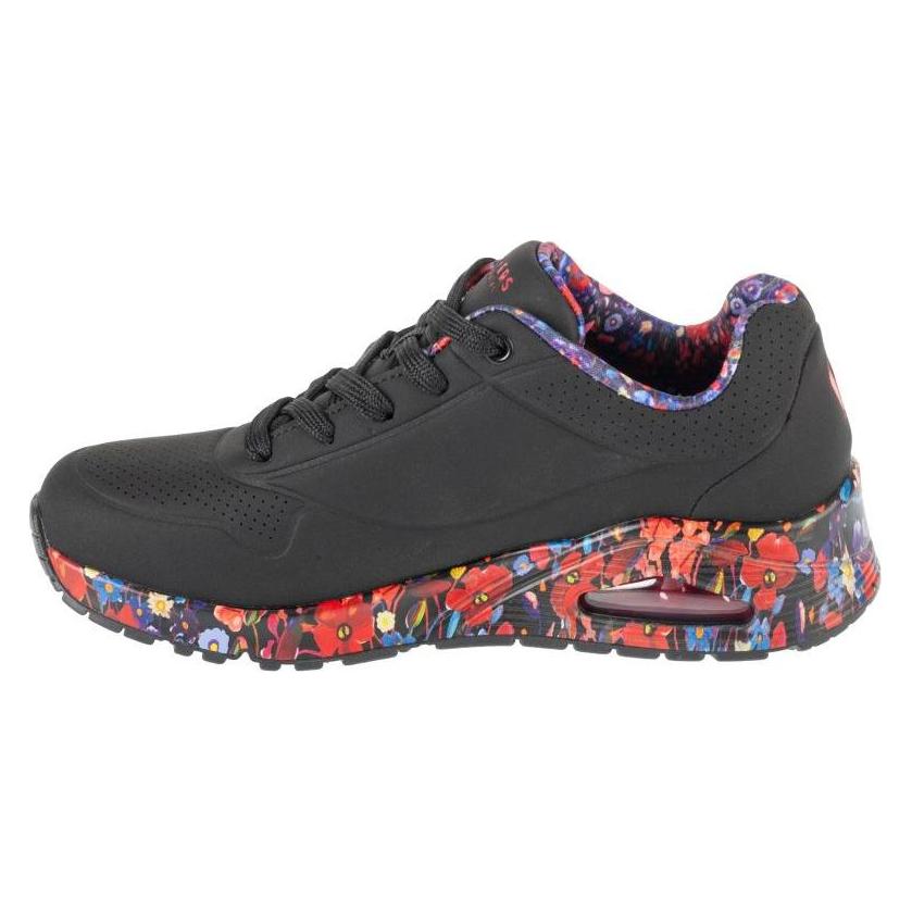 Skechers, Damen, Sneakers, Uno Giardino Maestoso, Schwarz, (36)