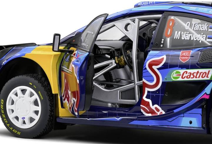 Actual product image Solido 1:18 Ford Puma Rally1 Hybrid #8 blue