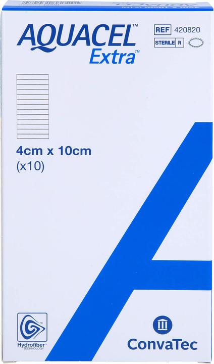 Actual product image Aquacel Hydrofiber Verband 4x10cm