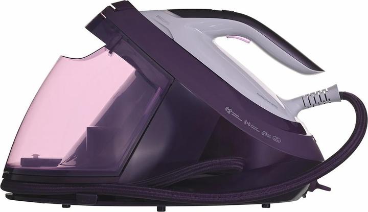 Produktbild Philips PSG8050/30 steam ironing station SteamGlide soleplate Purple (2700 W, 600 g/min)