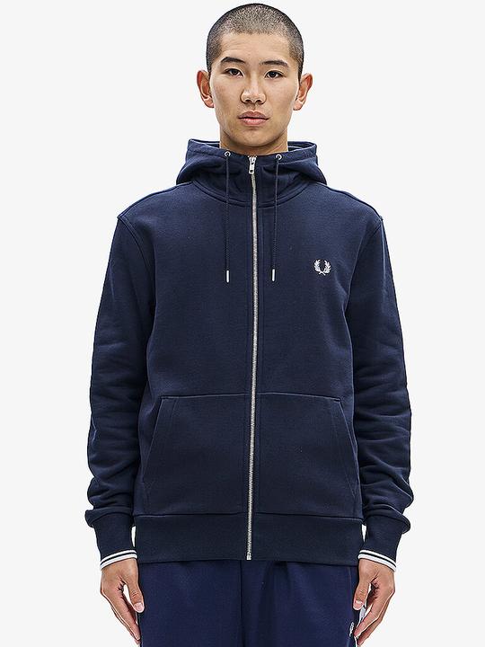 Produktbild Fred Perry Hooded Jacket Navy (XXL)