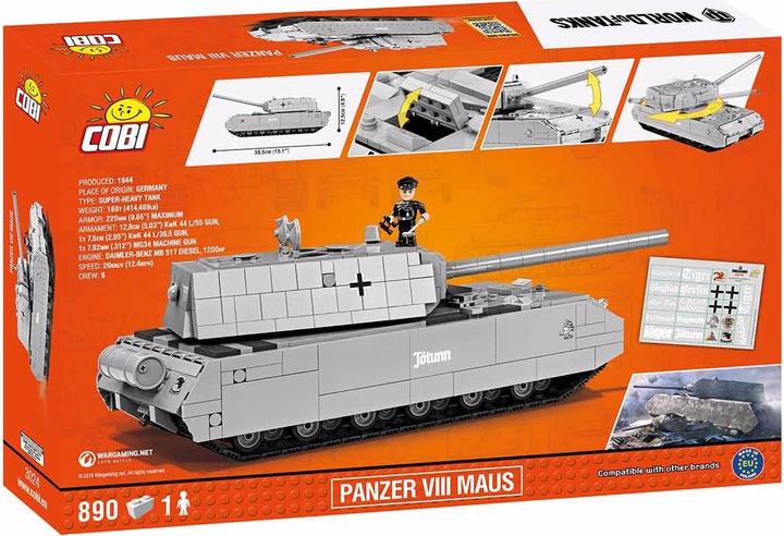 Produktbild Cobi Sdkfz 205 Pzkf Vii Maus