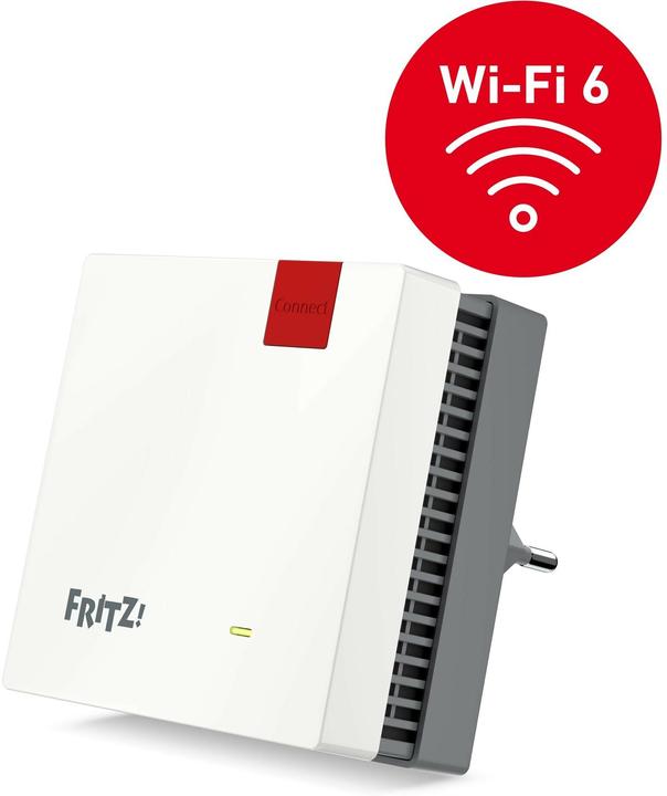 Produktbild FRITZ! Repeater 1200 AX (Mesh Wi-Fi Extender 1600) int. (2400 Mbit/s, 600 Mbit/s)