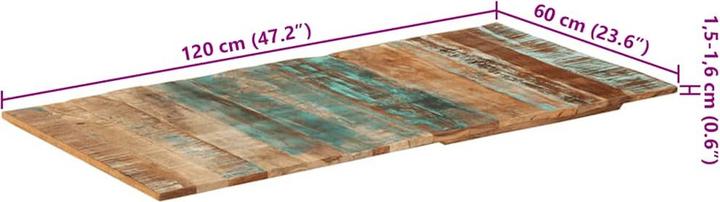 Image du produit vidaXL Tischplatte (120 x 60 cm)