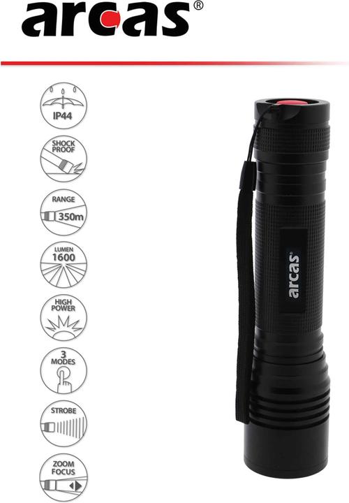 Actual product image Arcas Zoom (20.40 cm, 1600 lm)