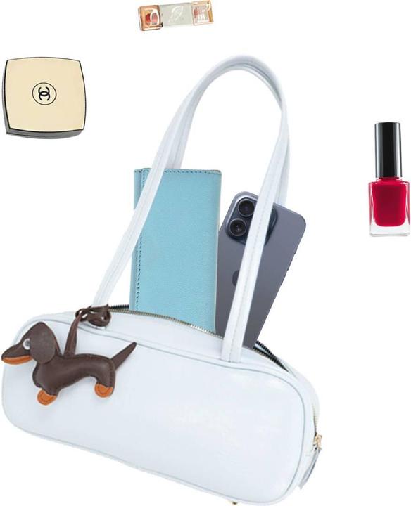 Actual product image Gallantry Baguettetasche mit Hundeanhänger