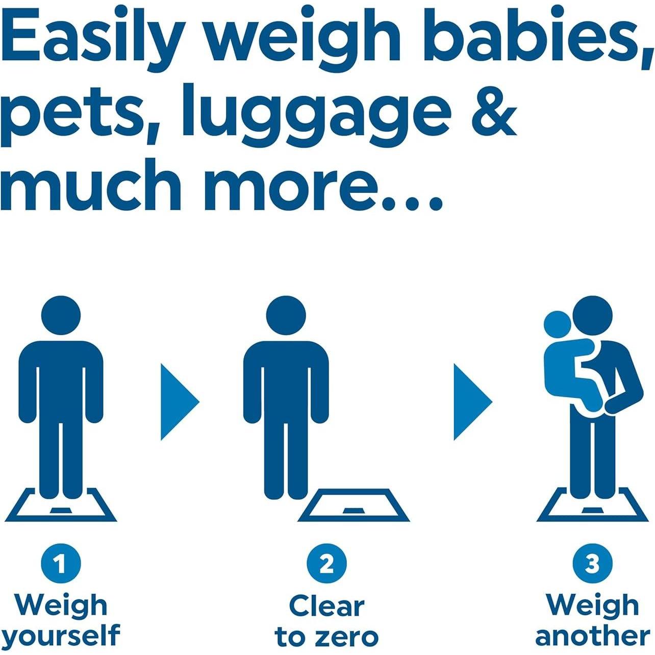 Thumbnail - Salter, Personenwaage, SA00300 GGFEU16 Add and Weigh Scale Black (180 kg)
