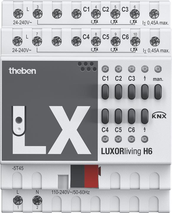 Theben LUXORliving H6 (Heating actuator)