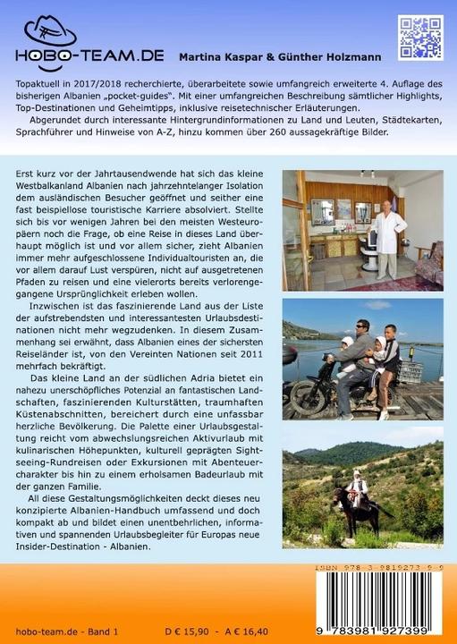 Produktbild albanien - Reisehandbuch (Deutsch, Günther Holzmann, Martina Holzmann, Martina Kaspar, 2018)