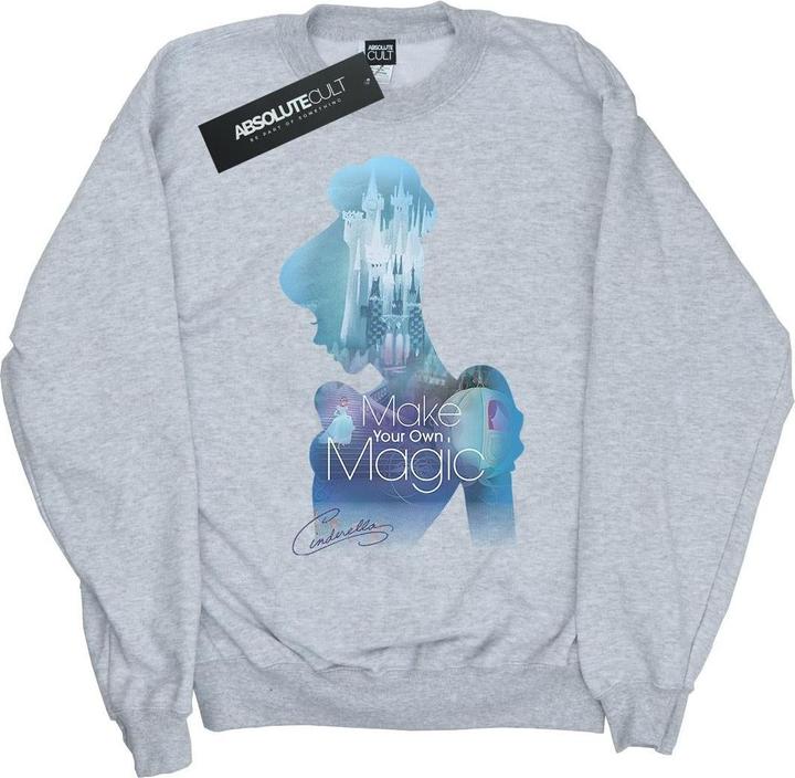 Produktbild Disney Princess Cinderella Filled Silhouette Sweatshirt Mädchen (152, 158)