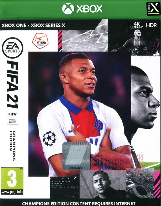 Image du produit EA Games Précommandez l'édition des champions de FIFA 21 (Xbox One X, Xbox Series X, Multilingue)