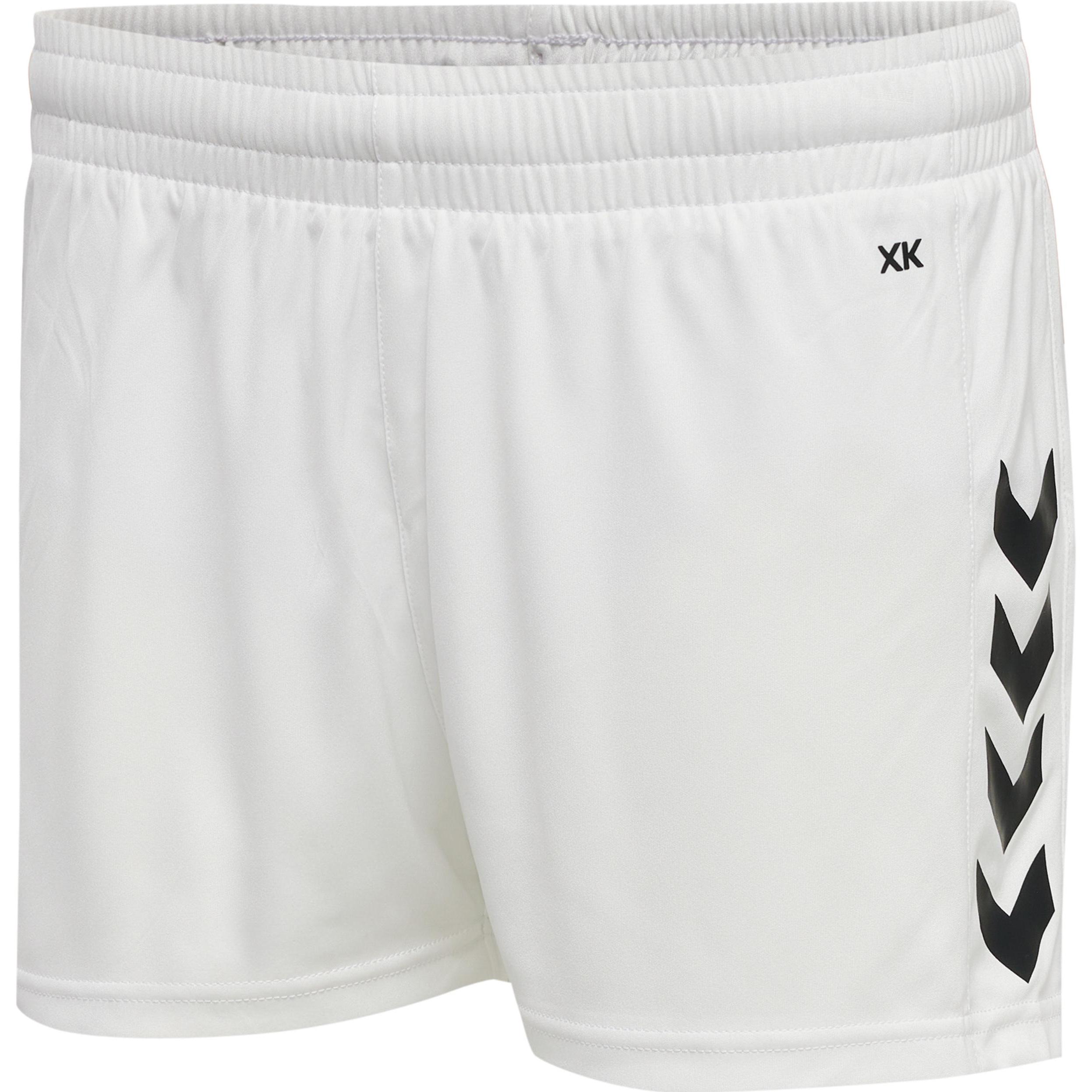 hummel, Damen, Sporthose, Core Xk Poly Shorts Woman (L), Weiss, L