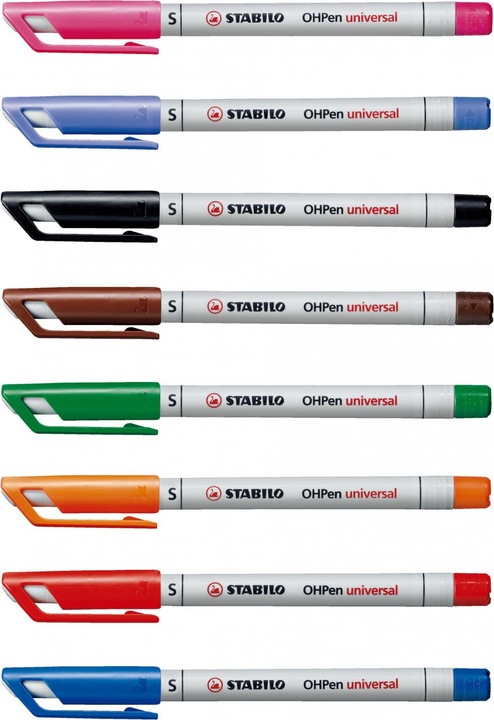 Produktbild STABILO OHPen universal Folienstift wasserlöslich (Schwarz, 0.40 mm, 1 x)