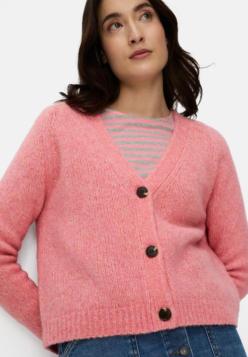 Produktbild Camel Active Strickjacke mit Raglanärmeln und Knopfverschluss (M)