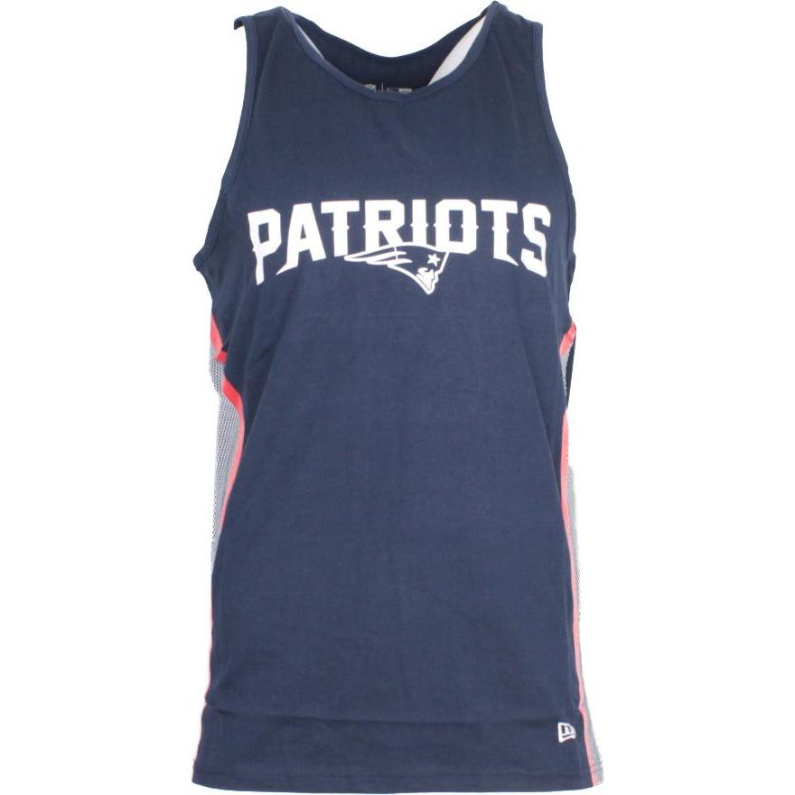 New Era, Sportshirt, Mesh Print Tank NFL New England Patriots VEST/Tank (XXS), Blau, XXS