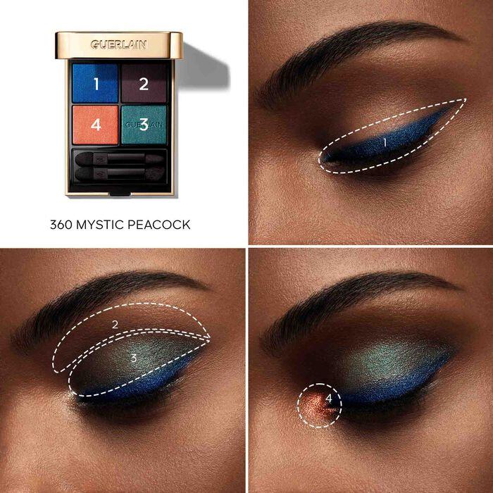 Immagine prodotto Guerlain Ombres G Ombretti 4 Colori 360 Mystic Peacock (360 Pavone mistico)