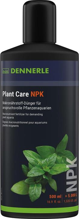 Produktbild Dennerle NPK Planta Care NPK 500ml, für 5000l (Wasserpflege Aquarium)