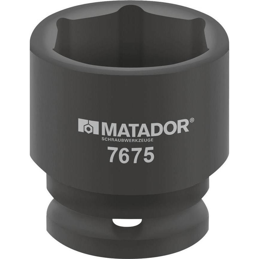 Matador, Chiave a bussola + esagonale, 76750900 Aussen-Sechskant Schlagschrauber-Steckschlüsseleinsatz 90 mm (90 mm)