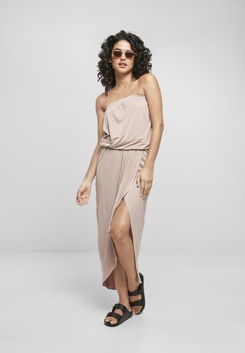 Actual product image Urban Classics Ladies Viscose Bandeau Dress (4XL)