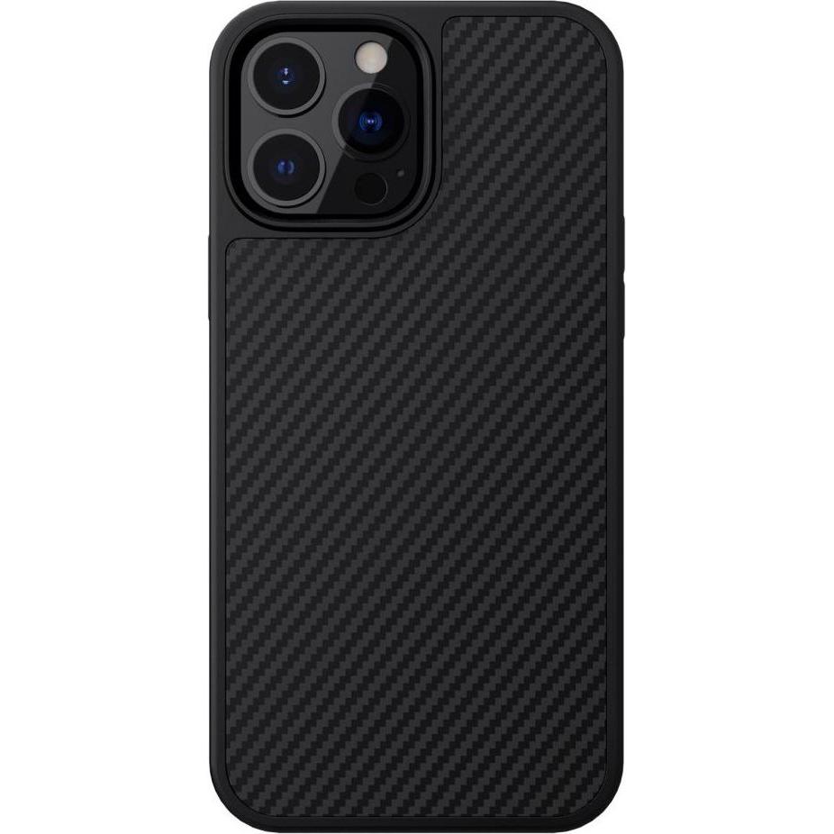 Nillkin Synthetic Fiber Series (Apple iPhone 13 Pro Max), Smartphone Hülle, Schwarz
