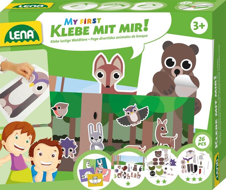 Produktbild Lena Klebe mit mir Wald-Tiere