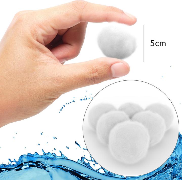 Image du produit Monzana Boules filtrantes 700 gr Blanc