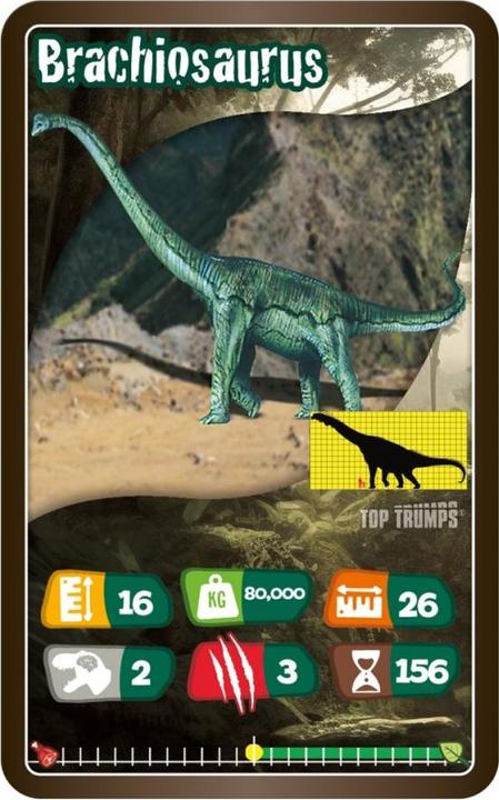 Produktbild Winning Moves Top Trumps Dinosaurs-Spiel
