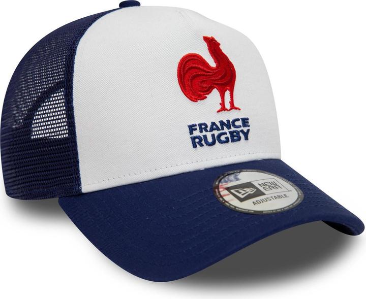 Actual product image New Era A-Frame Mesh Trucker Cap - French Rugby Federation