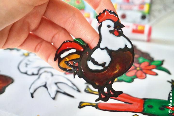 Actual product image Marabu Window Color Bauernhof 6x25ml (150 ml)