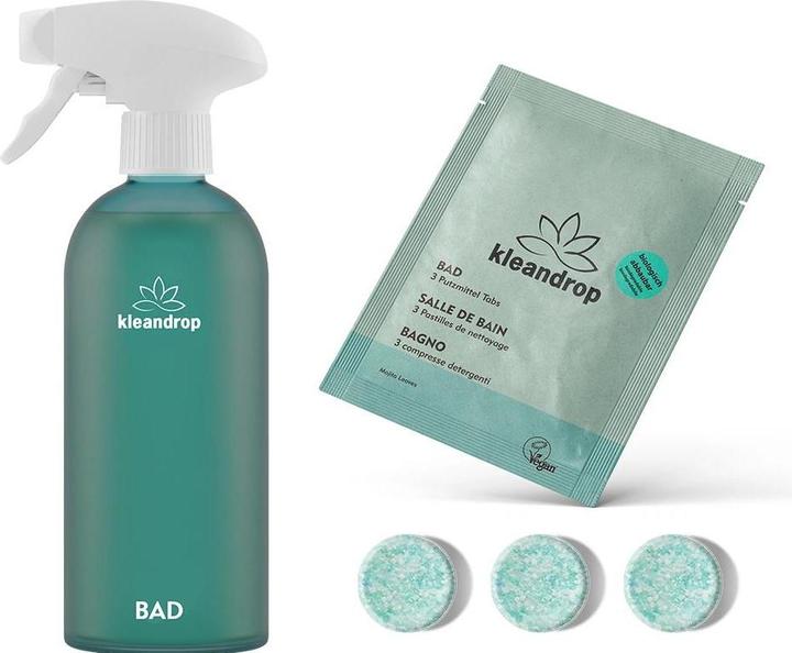 Produktbild Kleandrop Starter-Set, Badreiniger
