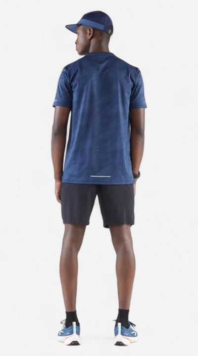 Immagine prodotto Kiprun Men's Breathable Running T-shirt Run 500 Dry - Midnight blue (M)