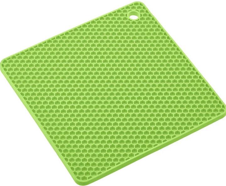 Image du produit LotusGrill Porte-pot carré vert citron (Silicone)