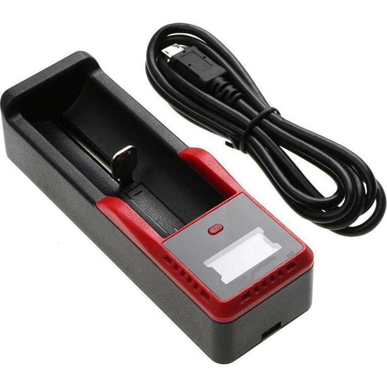 CoreParts Charger for 18650 Battery (Ladegerät inkl. Akku), Akku Ladegerät