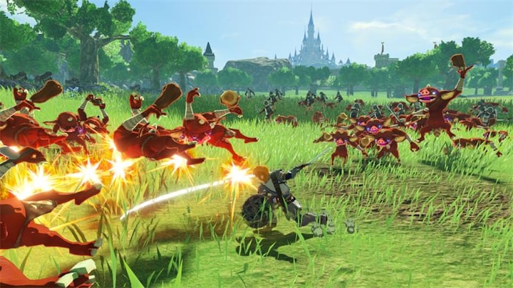 Actual product image Nintendo Hyrule Warriors: Age of Calamity (Switch, Multilingual)