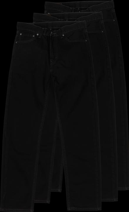 Produktbild Levis 505 Jeans Straight Fit black 3-Pack (W33/L34)
