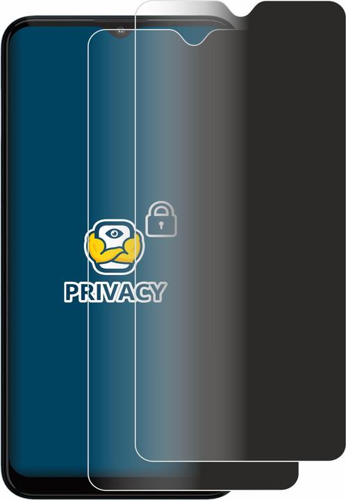 Actual product image BROTECT Anti-spy privacy film Blue light protection film (2 Piece, Motorola Moto G10 Power)