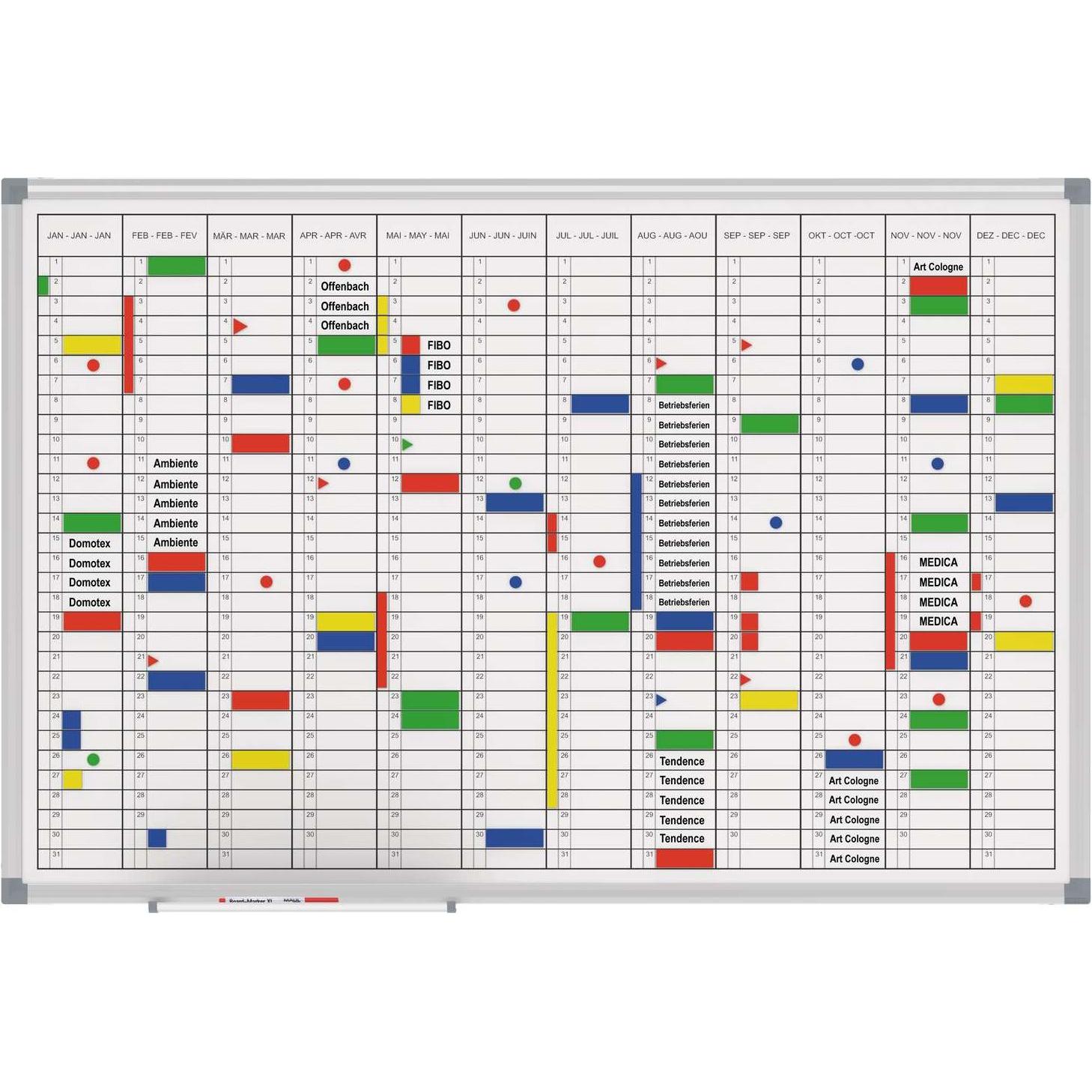 Thumbnail - Maul, Präsentationstafel, Plantafel (90 x 60 cm)
