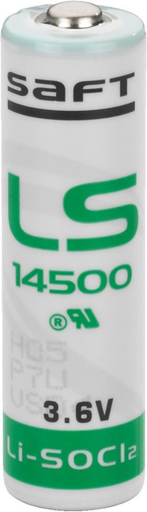 Monacor Lithium-Batterie, 3,6 V/2450 mAh (1 Stk., AA, 2450 mAh)