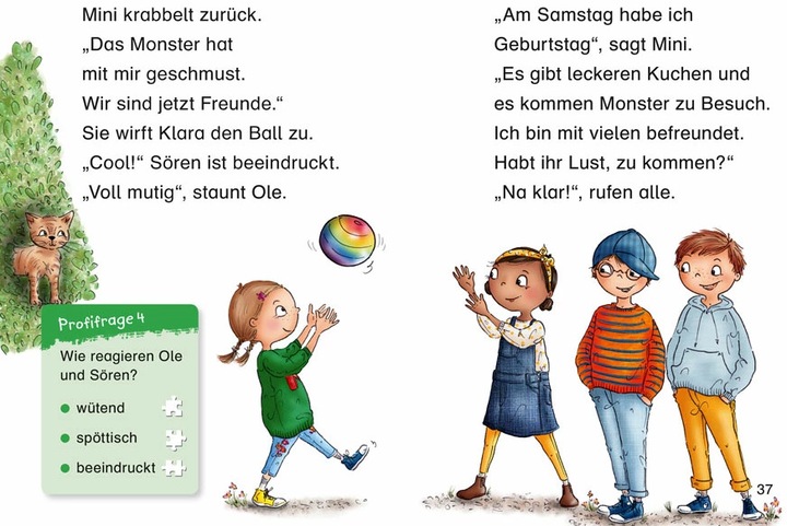 Produktbild Duden Leseprofi – Mini ganz gross, 1. Klasse (Deutsch, Usch Luhn, Angela Gstalter, 2021)