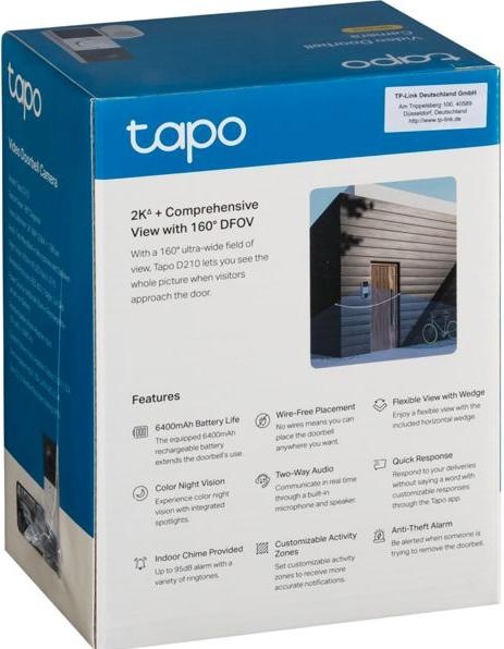 Productafbeelding TP-Link Tapo D210 (2304 x 1296 Pixels)