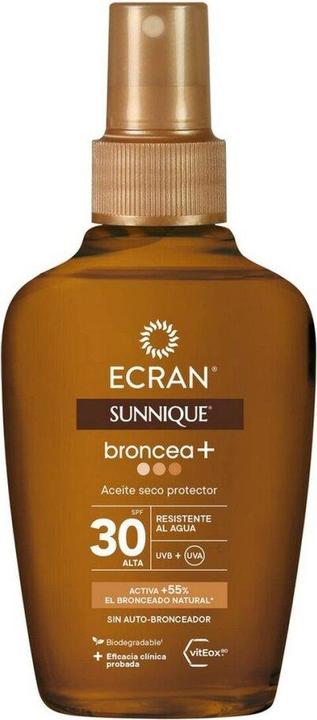 Immagine prodotto Ecran Sunnique Silky Mist Olio secco protettivo Spf30 100ml (Olio abbronzatura, SPF 30, 100 ml)