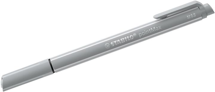 Produktbild STABILO pointMax Filzschreiber (Hellgrau, 1 x)