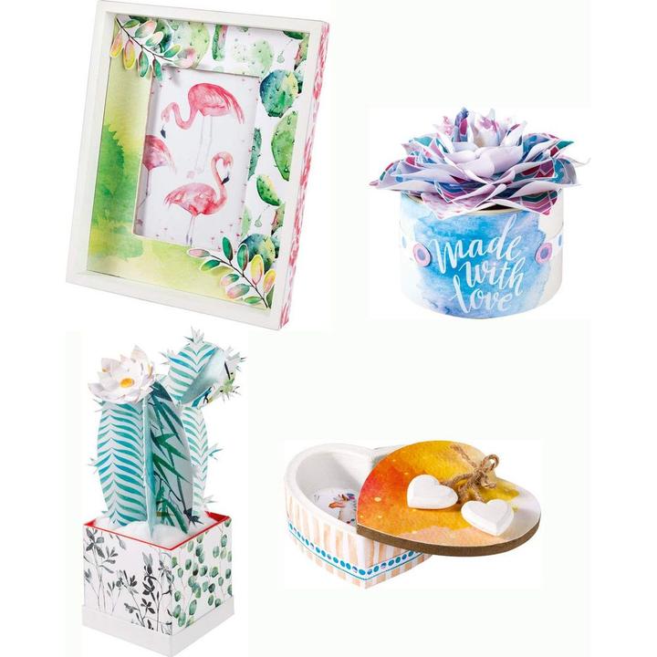 Image du produit Folia Bloc de papier à motifs (270 g/m², 1x)