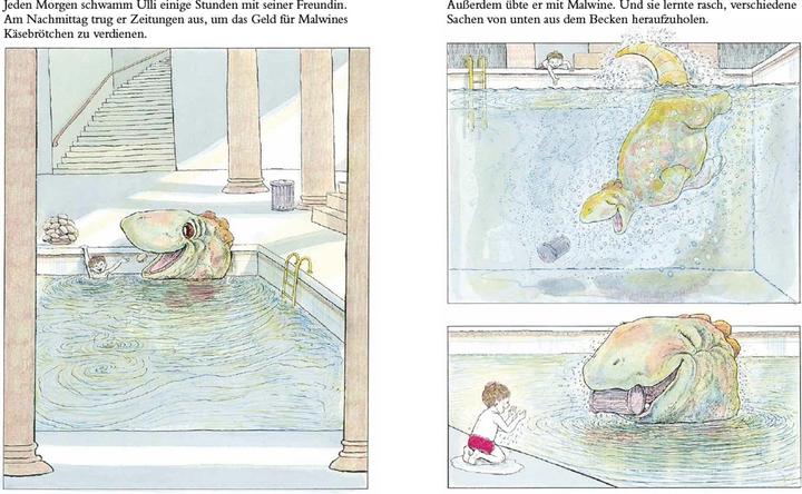 Produktbild Malwine in der Badewanne (Deutsch, Steven Kellogg, 1979)
